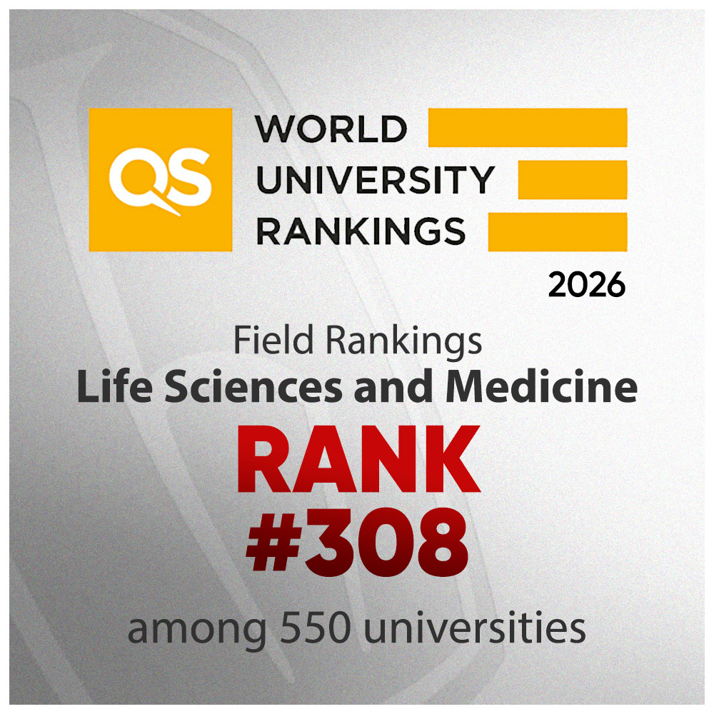 QS World University Rankings 2026: Ranking by subject—Life Sciences and Medicine