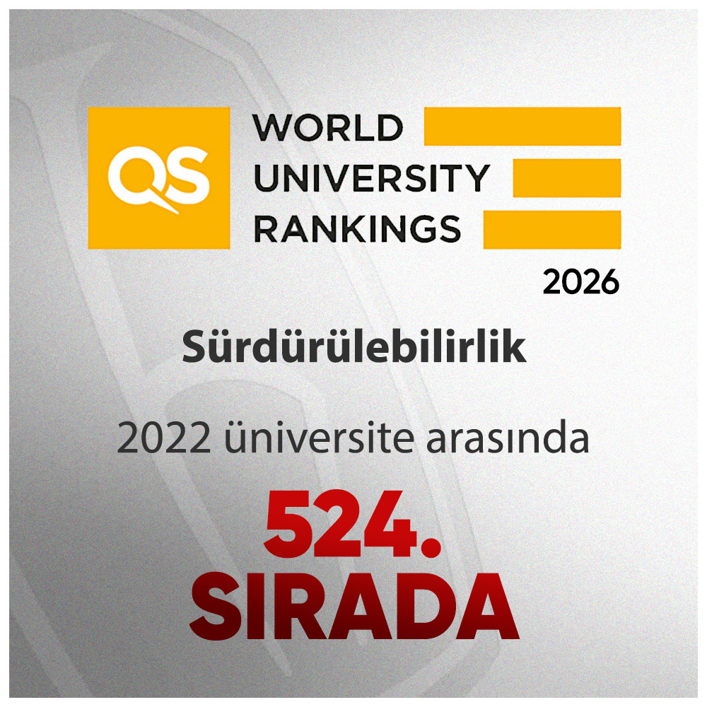 QS World University Rankings 2026 konulara göre sıralama Sürdürülebilirlik alanında görseli